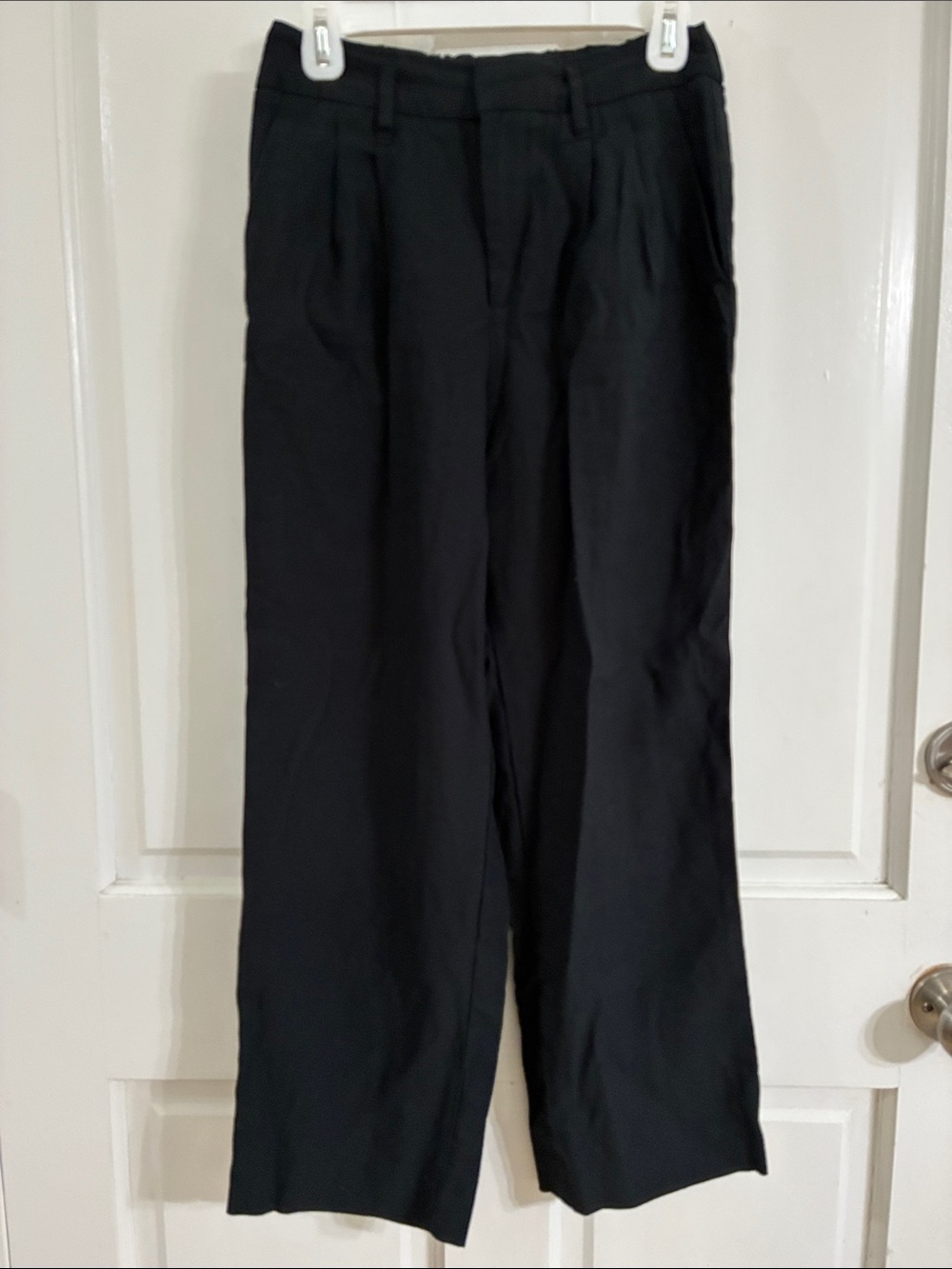 a new day Black Pleated Women’s Dress Pants
